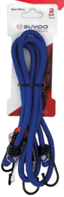 CORDA ELASTICA CON GANCI 8MM*90CM