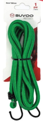 CORDA ELASTICA CON GANCI 8MM*180CM