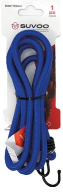 CORDA ELASTICA CON GANCI 8MM*180CM